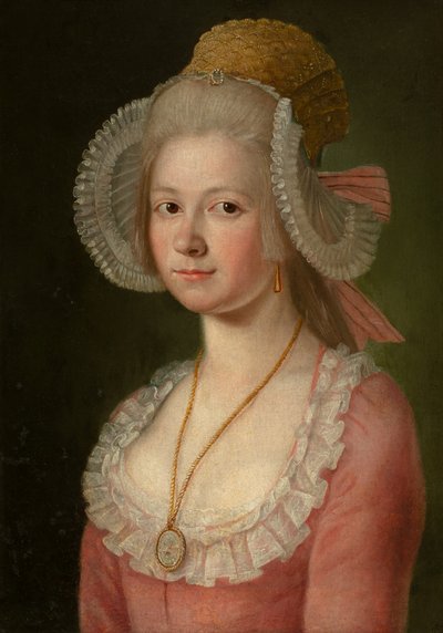 صورة لسيدة بغطاء ، 1785 بواسطة Jan Jahn