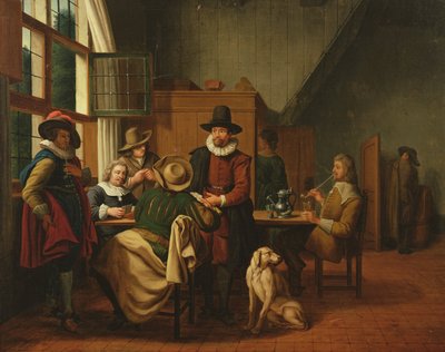 داخل حانة بواسطة Jan Josef the Elder Horemans