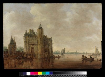 A Watergate بواسطة مصب نهر ، 1644 بواسطة جان جوزيفز فان جوين