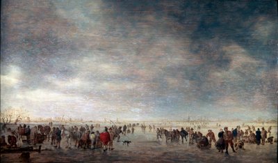 المتزلجون على الجليد ، 1641. بواسطة جان جوزيفز فان جوين