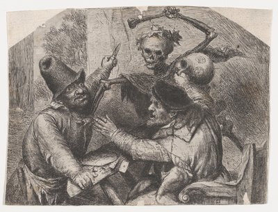 لاعبي الموت والبطاقات ، 1620-1674. بواسطة جان ليفينز