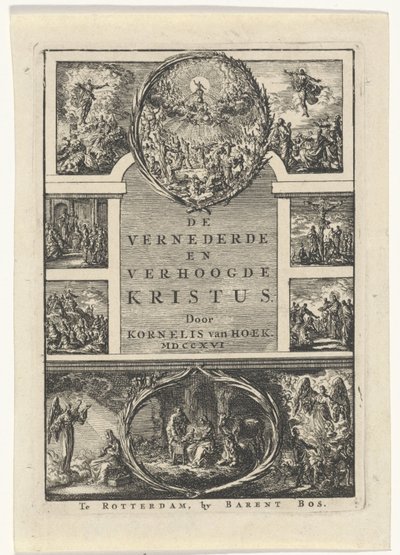 صفحة العنوان لـ Kornelis van Hoek