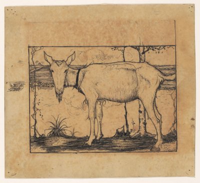 الماعز على جانب الخندق بواسطة جان مانكس