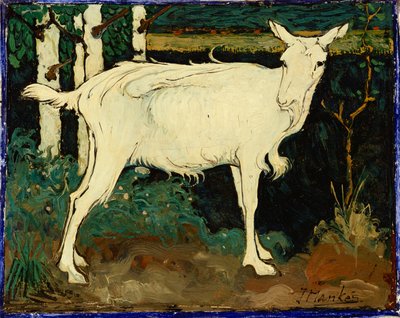 الماعز (زيت على قماش) بواسطة جان مانكس