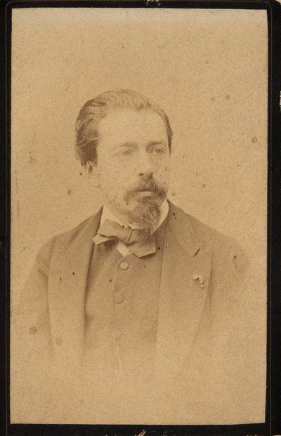 صورة عازف الكمان والملحن هنريك وينيافسكي 1835-1880. بواسطة جان ميتشكوفسكي