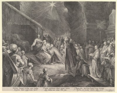 العشق من المجوس ، كاليفورنيا. 1626. بواسطة جان مولر