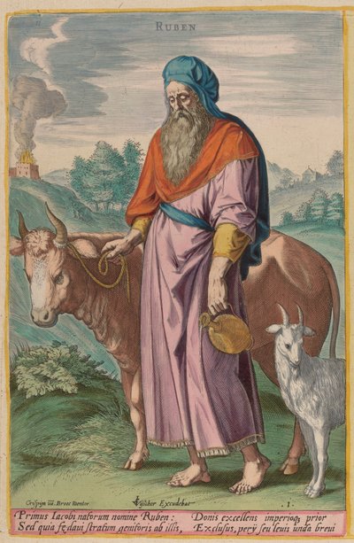 روبن بواسطة Jan Sadeler I or J. Haeyler after Crispen van den Broecke