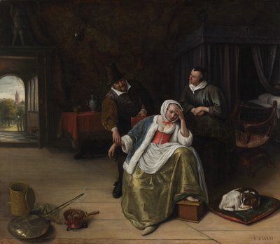 لوفسيك مايدن ، كاليفورنيا. 1660. بواسطة جان ستين
