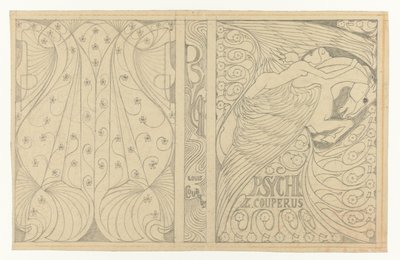 تصميم غلاف لتصميم غلاف نفسية Louis Couperus لـ: Louis Couperus ، Psyche ، 1898 بواسطة جان تروب