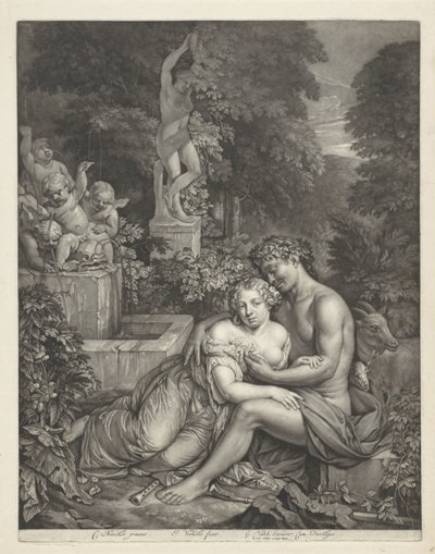 Vertumnus en Pomona بواسطة جيرارد فالك