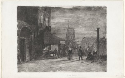 منظر لـ Sint-Martinuskerk في Woudrichem بواسطة جان فايسنبروخ