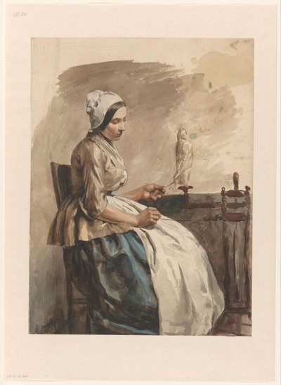 شابة الغزل بواسطة Jan Weissenbruch
