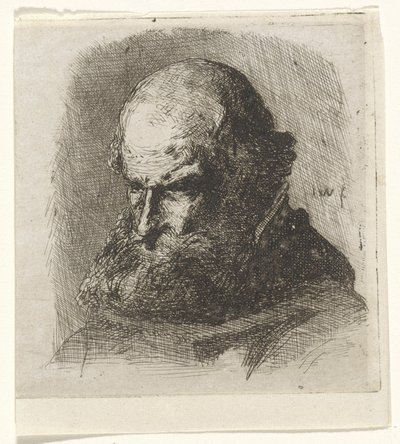 دراسة رجل عجوز بواسطة Jan Weissenbruch