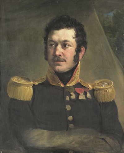 صورة اللفتنانت جنرال فريدريك كنوتزر بواسطة Jan Willem Pieneman