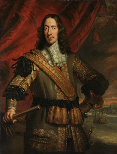 كورنيليس دي ويت (1623-1672) ، بورغوماستر من دوردريخت واللورد ملازم بوتين بواسطة جان دي باين (نسخ بعد)