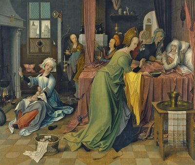 ولادة العذراء بواسطة جان دي بير