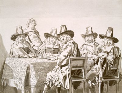 دراسة "حكام يتيمة الأطفال في هارلم" ، حانة. 1821-28. بواسطة جان دي براي