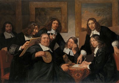 حكام نقابة القديس لوقا ، هارلم ، 1675 بواسطة Jan de Bray