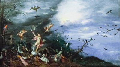 رمزية الهواء بواسطة جان الأكبر بروغل
