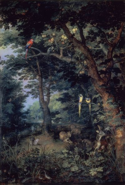 الجنة الأرضية ، كاليفورنيا بواسطة جان الأكبر بروغل