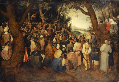 خطبة القديس يوحنا المعمدان ، ص 1598 بواسطة جان الأكبر بروغل