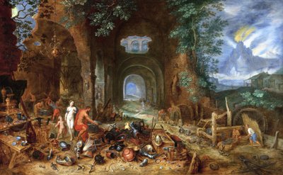 فينوس عند فورج فولكان ، 1606-23 (زيت على لوح بلوط) بواسطة جان الأكبر بروغل