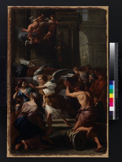 تبجيل القديس لامبرت ، 1648 بواسطة جان فان بايك ميل