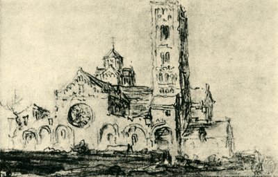 كنيسة سانت ماري ، أوتريخت ، هولندا ، منتصف القرن السابع عشر ، 1943. بواسطة جان جوزيفز فان جوين