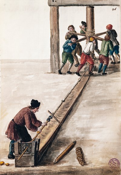 قضبان معالجة لتوضيح النعناع من كتاب مصور لأزياء البندقية ، بقلم جان جريفينبروك (1731-1807) ، ألوان مائية ، إيطاليا بواسطة جان فان جريفينبروك
