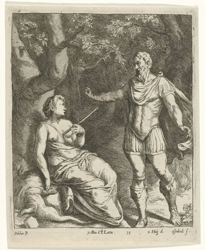 سيفالوس أون بروكرس بواسطة Polidoro da Caravaggio