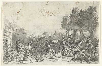 معركة بواسطة Jan van Ossenbeeck