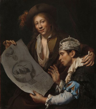 رمزية حول الغزو الفرنسي عام 1672 بواسطة جان فان ويكرسلوت