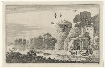 التقى فيغورن بـ koeien bij een ruïne أطلال (عنوان المسلسل) (عنوان المسلسل) بواسطة جان فان دي فيلدي (الثاني)