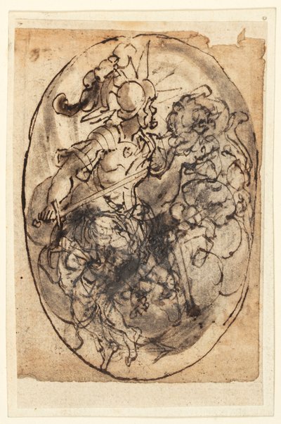 تصميم النقش بواسطة Jan van der Straet, called Stradanus
