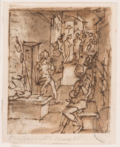 جلد (؟) بواسطة Jan van der Straet, called Stradanus