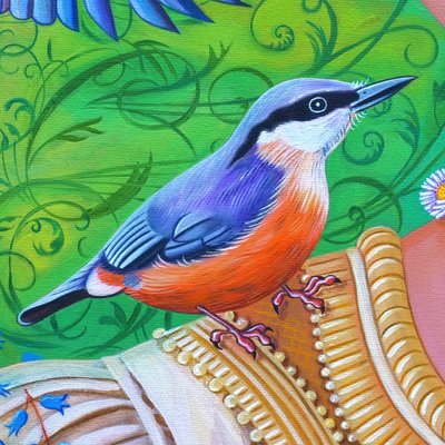 Nuthatch ، 2016 ، بواسطة جين تاترسفيلد