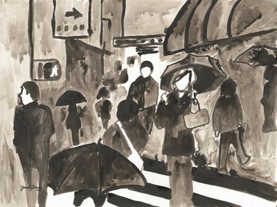 ملخص مانهاتن 2 ج.2014 (حبر على ورق) بواسطة جانيل براج