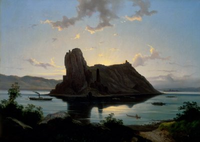 قلعة ديفيني ، المجر بواسطة يانوس هوفباور