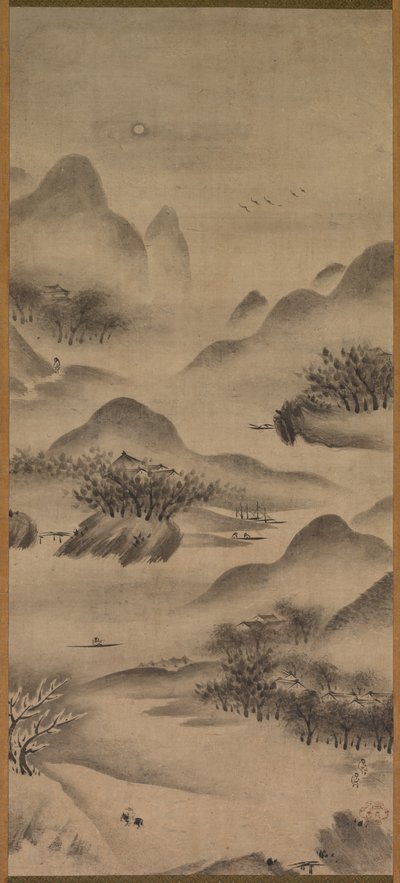 المناظر الطبيعيه بواسطة Japan, Edo period