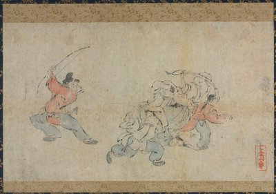 توبا إي (صورة هزلية) بواسطة Japan, Edo period
