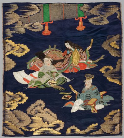 فكوسا مطرزة بواسطة Japan, late 19th early 20th century