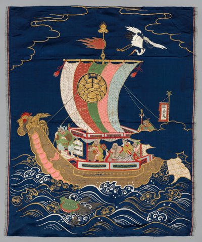 فكوسا مطرزة بواسطة Japan, late 19th early 20th century