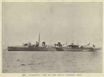 ال Shirangui ، واحدة من حرفة Navys Torpedo بواسطة Japanese Photographer