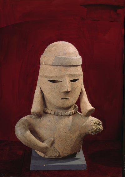 مجسم هانيوا ، 250-550 (آنية فخارية حمراء) بواسطة المدرسة اليابانية