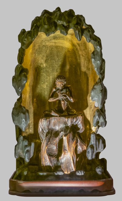 Shakyamuni ascetic. Japan, Edo period بواسطة المدرسة اليابانية