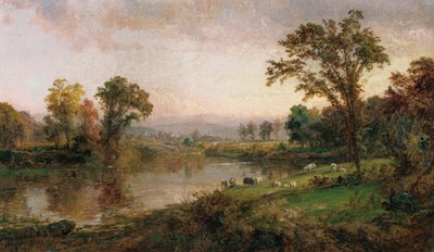 Riverscape - أوائل الخريف ، 1888 بواسطة جاسبر فرانسيس كروبسي
