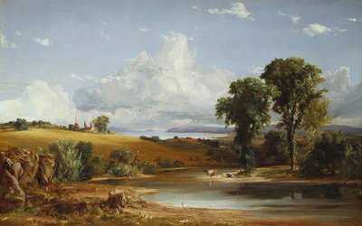 بعد ظهر الصيف في هدسون ، 1852 بواسطة جاسبر فرانسيس كروبسي