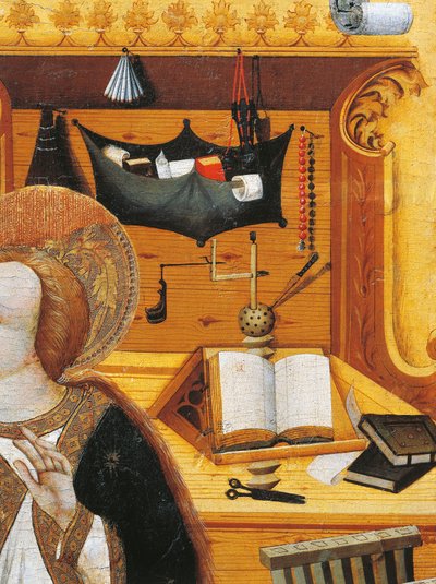 مسند الكتب ، مذبح من Verdu بواسطة جاومي فيرير