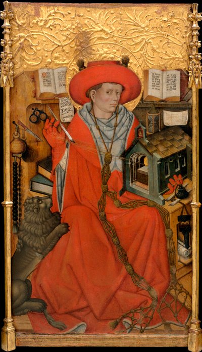 القديس جيروم في دراسته بواسطة جاومي فيرير