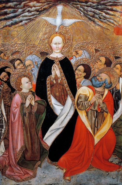 عيد العنصرة ، مذبح من فيردو بواسطة جاومي فيرير